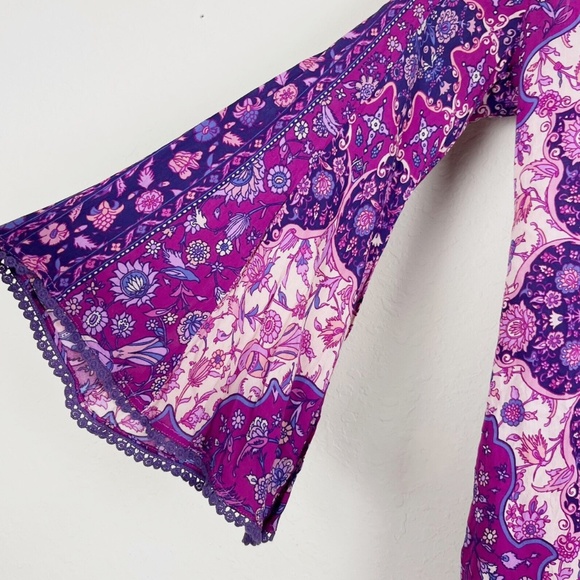 Spell Kiss The Sky Mini Dress in Violet Rare - Picture 9 of 12